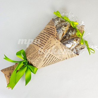 Букет из вяленой рыбы